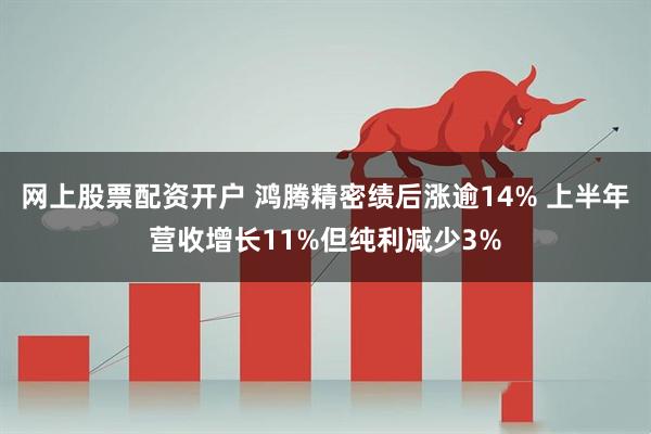 网上股票配资开户 鸿腾精密绩后涨逾14% 上半年营收增长11%但纯利减少3%